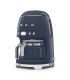 Smeg DCF02NBEU Cafetera goteo, 50'Style, Azul Marino