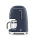 Smeg DCF02NBEU Cafetera goteo, 50'Style, Azul Marino