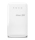 Smeg FAB5LWH6 Frigorífico monopuerta 50's Style, Estático, Bisagras izquierda, Blanco, 72,5 x 40,4 cm