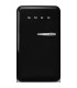 Smeg FAB10HLBL6 Frigorífico monopuerta 50's Style, Estático, Bisagras izquierda, Negro, 97 x 54,5 cm