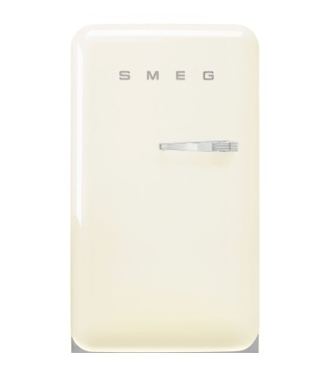 Smeg FAB10HLCR6 Frigorífico monopuerta 50's Style, Estático, Bisagras izquierda, Crema, 97 x 54,5 cm