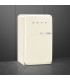 Smeg FAB10HLCR6 Frigorífico monopuerta 50's Style, Estático, Bisagras izquierda, Crema, 97 x 54,5 cm