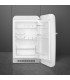 Smeg FAB10HRWH6 Frigorífico monopuerta 50's Style, Estático, Bisagras derecha, Blanco, 97 x 54,5 cm