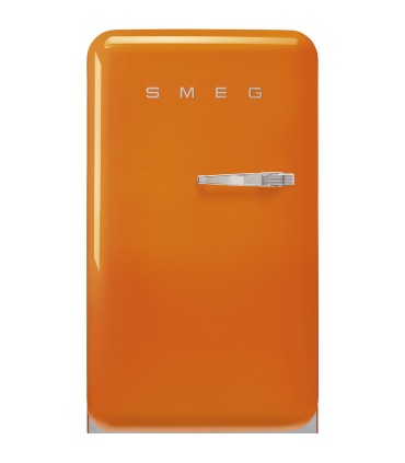 Smeg FAB10LOR6 Frigorífico monopuerta 50's Style, Estático, Bisagras derecha, Negro, 97 x 54,5 cm