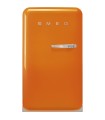 Smeg FAB10LOR6 Frigorífico monopuerta 50's Style, Estático, Bisagras derecha, Negro, 97 x 54,5 cm