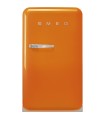 Smeg FAB10ROR6 Frigorífico monopuerta 50's Style, Estático, Bisagras derecha, Negro, 97 x 54,5 cm