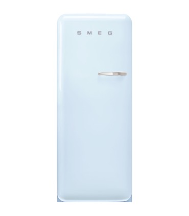 Smeg FAB28LPB6 Frigorífico monopuerta 50's Style, Ventilado, Bisagras izquierda, Azul Celeste, 153 x 60,1 cm