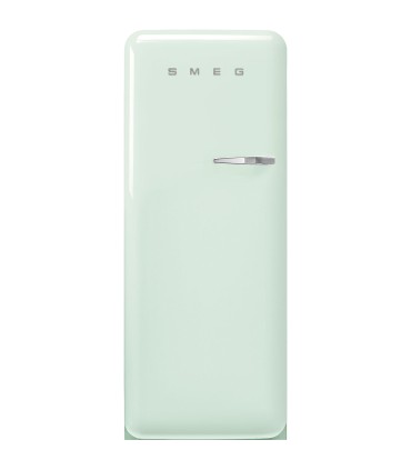 Smeg FAB28LPG6 Frigorífico monopuerta 50's Style, Ventilado, Bisagras izquierda, Verde agua, 153 x 60,1 cm