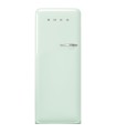 Smeg FAB28LPG6 Frigorífico monopuerta 50's Style, Ventilado, Bisagras izquierda, Verde agua, 153 x 60,1 cm