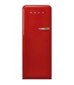 Smeg FAB28LRD6 Frigorífico monopuerta 50's Style, Ventilado, Bisagras izquierda, Rojo, 153 x 60,1 cm