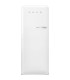 Smeg FAB28LWH6 Frigorífico monopuerta 50's Style, Ventilado, Bisagras izquierda, Blanco, 153 x 60,1 cm