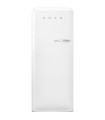 Smeg FAB28LWH6 Frigorífico monopuerta 50's Style, Ventilado, Bisagras izquierda, Blanco, 153 x 60,1 cm