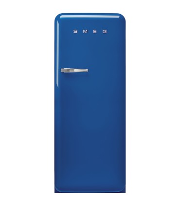 Smeg FAB28RBE6 Frigorífico monopuerta 50's Style, Ventilado, Bisagras derecha, Azul, 153 x 60,1 cm