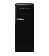 Smeg FAB28RBL6 Frigorífico monopuerta 50's Style, Ventilado, Bisagras derecha, Negro, 153 x 60,1 cm