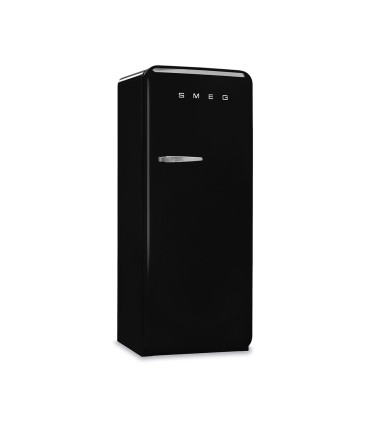 Smeg FAB28RBL6 Frigorífico monopuerta 50's Style, Ventilado, Bisagras derecha, Negro, 153 x 60,1 cm