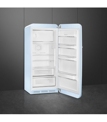 Smeg FAB28RPB6 Frigorífico monopuerta 50's Style, Ventilado, Bisagras derecha, Azul Celeste, 153 x 60,1 cm