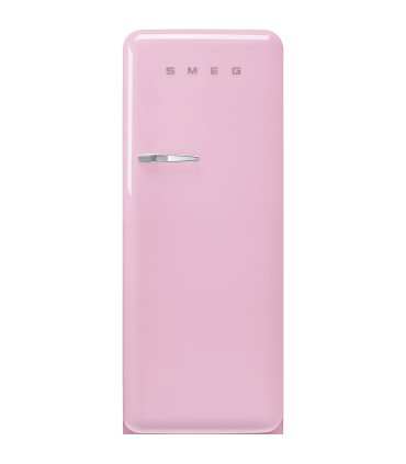 Smeg FAB28RPK6 Frigorífico monopuerta 50's Style, Ventilado, Bisagras derecha, Rosa, 153 x 60,1 cm