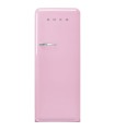Smeg FAB28RPK6 Frigorífico monopuerta 50's Style, Ventilado, Bisagras derecha, Rosa, 153 x 60,1 cm