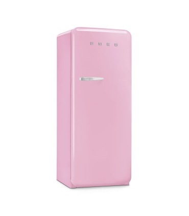 Smeg FAB28RPK6 Frigorífico monopuerta 50's Style, Ventilado, Bisagras derecha, Rosa, 153 x 60,1 cm