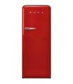 Smeg FAB28RRD6 Frigorífico monopuerta 50's Style, Ventilado, Bisagras derecha, Rojo, 153 x 60,1 cm