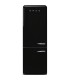 Smeg FAB38LBL6 Frigorífico combinado 50's Style, Bisagras izquierda, Negro, 205 x 70,6 cm