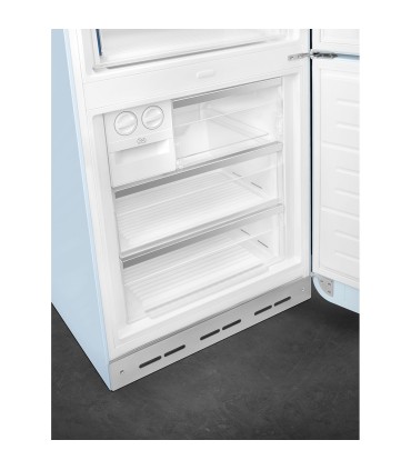 Smeg FAB38RPB6 Frigorífico combinado 50's Style, Bisagras derecha, Azul Celeste, 205 x 70,6 cm