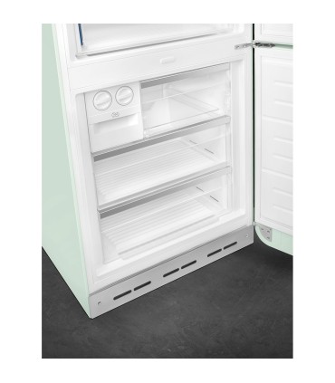 Smeg FAB38RPG6 Frigorífico combinado 50's Style, Bisagras derecha, Verde agua, 205 x 70,6 cm