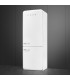 Smeg FAB38RWH6 Frigorífico combinado 50's Style, Bisagras derecha, Blanco, 205 x 70,6 cm