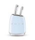 Smeg KBSF02PB Set de cuchillos, 50's Style, Azul