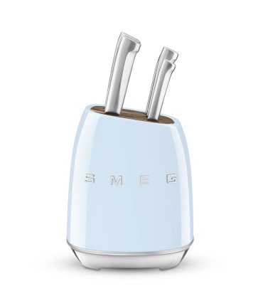 Smeg KBSF02PB Set de cuchillos, 50's Style, Azul
