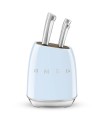 Smeg KBSF02PB Set de cuchillos, 50's Style, Azul