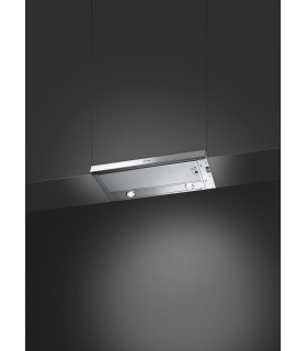 Smeg KSET66E2 Campana Telescopica, Estética Universal, Acero Inoxidable, 60 cm