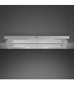 Smeg KSET999XE Campana Telescopica, Estética Universal, Acero Inoxidable, 90 cm