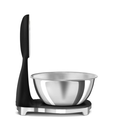 Smeg KSF01BLWW Báscula de cocina analógica 50's Style, Negro