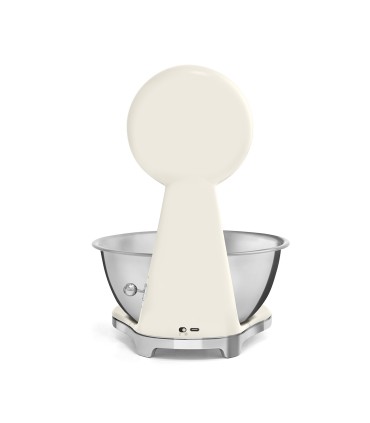 Smeg KSF01CRWW Báscula de cocina analógica 50's Style, Crema