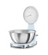 Smeg KSF01PBWW Báscula de cocina analógica 50's Style, Azul