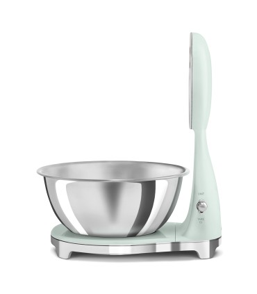 Smeg KSF01PGWW Báscula de cocina analógica 50's Style, Verde
