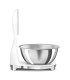 Smeg KSF01WHWW Báscula de cocina analógica 50's Style, Blanco