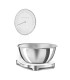 Smeg KSF01WHWW Báscula de cocina analógica 50's Style, Blanco