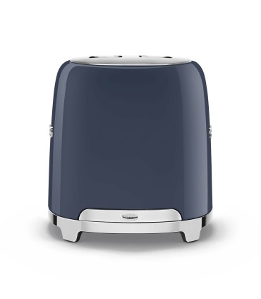 Smeg TSF01NBEU Tostadora 2x2 50's Style, Azul Marino