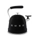 Smeg WKF01BL Hervidor Silbante, 50's Style, Negro