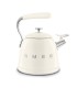 Smeg WKF01CR Hervidor Silbante, 50's Style, Crema