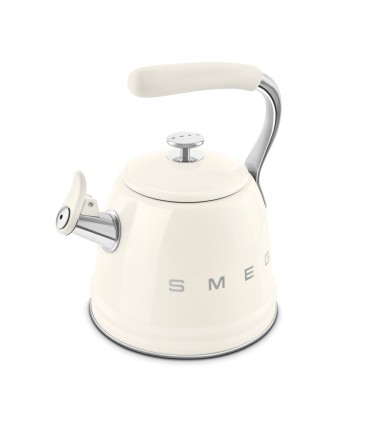 Smeg WKF01CR Hervidor Silbante, 50's Style, Crema