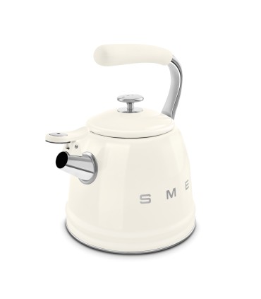 Smeg WKF01CR Hervidor Silbante, 50's Style, Crema