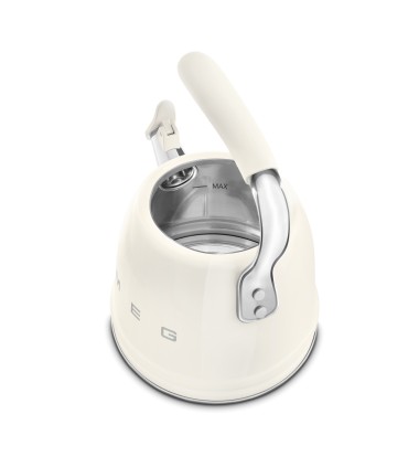Smeg WKF01CR Hervidor Silbante, 50's Style, Crema