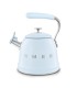 Smeg WKF01PB Hervidor Silbante, 50's Style, Azul