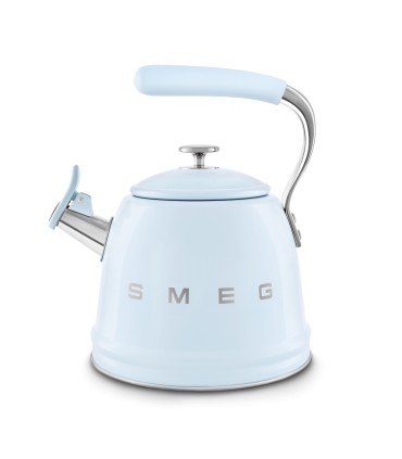 Smeg WKF01PB Hervidor Silbante, 50's Style, Azul