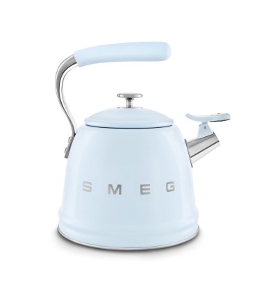 Smeg WKF01PB Hervidor Silbante, 50's Style, Azul