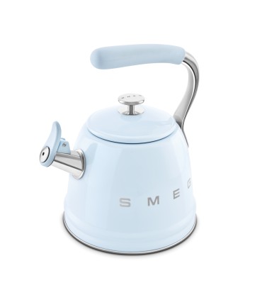 Smeg WKF01PB Hervidor Silbante, 50's Style, Azul