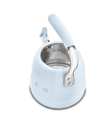 Smeg WKF01PB Hervidor Silbante, 50's Style, Azul